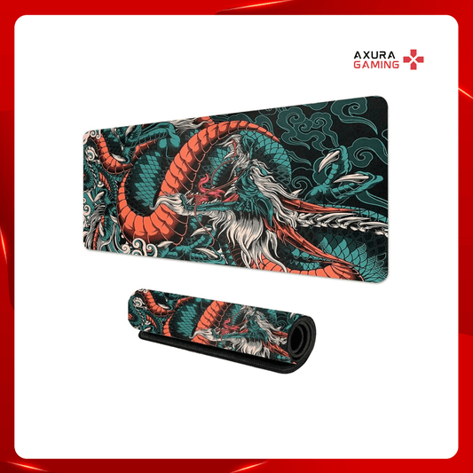 MAIRUIGE Gaming Mousepad XXL Japanese Dragon Style